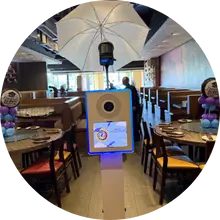 beUtiful Pixels self-serve digital photo booth setup – Keep It Simple package for events in Orange County