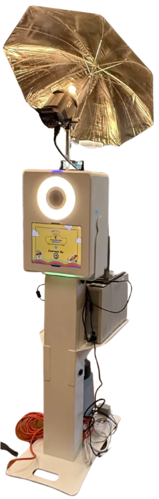 beÜtiful Pixels photo booth with pro lighting and printer setup