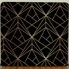 Black & Gold Geometric