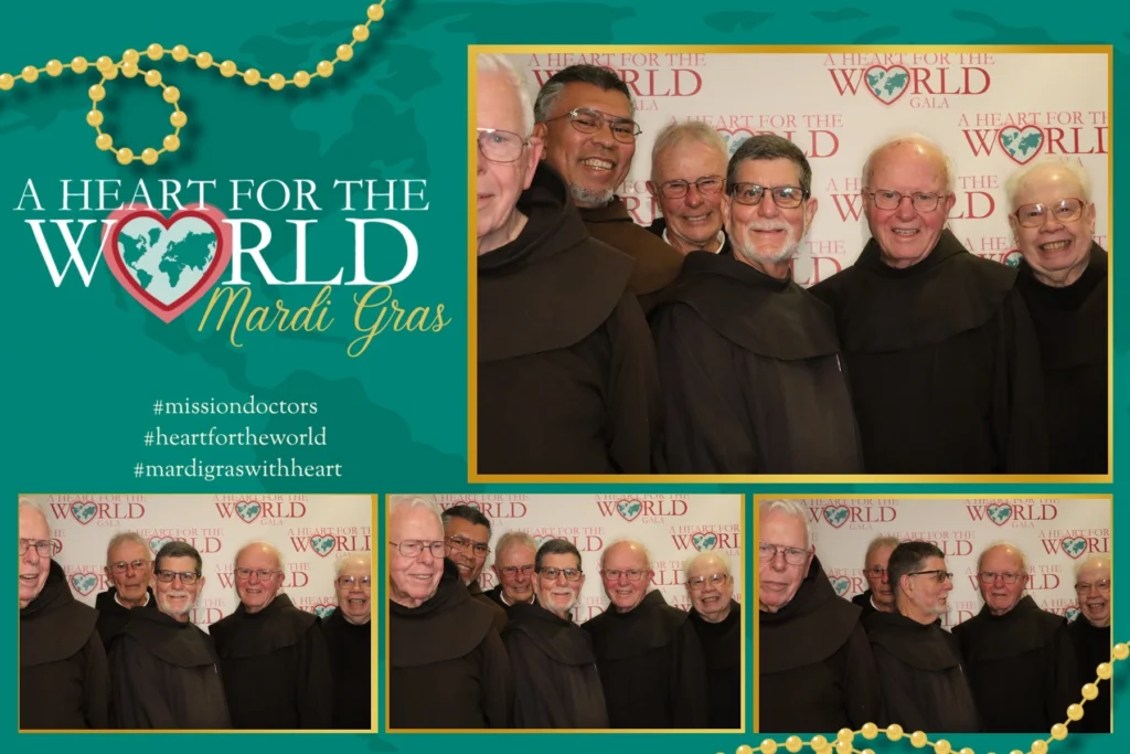 Custom branded photo booth layout created by beÜtiful Pixels for A Heart for the World gala event