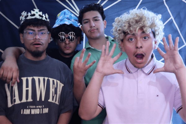Custom ministry event photo booth design for Power of One Victories in Reseda, California with beÜtiful Pixels.